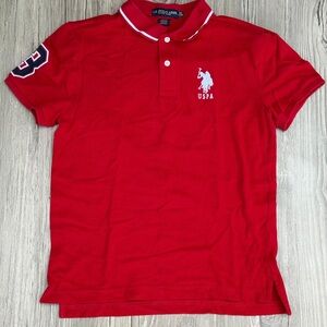 U.S. Polo Assn. Classic Red Polo Shirt